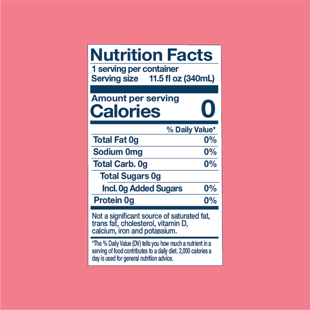 Grapefruit Caffeinated Sparkling Water