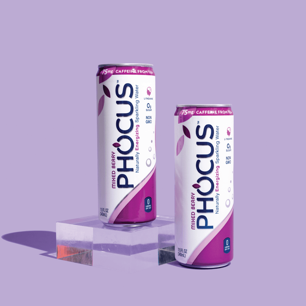 Mixed Berry Caffeinated Sparkling Water