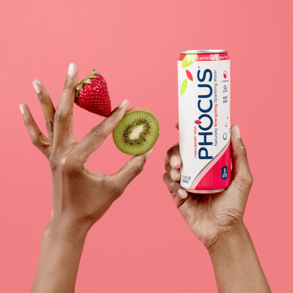 Strawberry Kiwi Caffeinated Sparkling Water