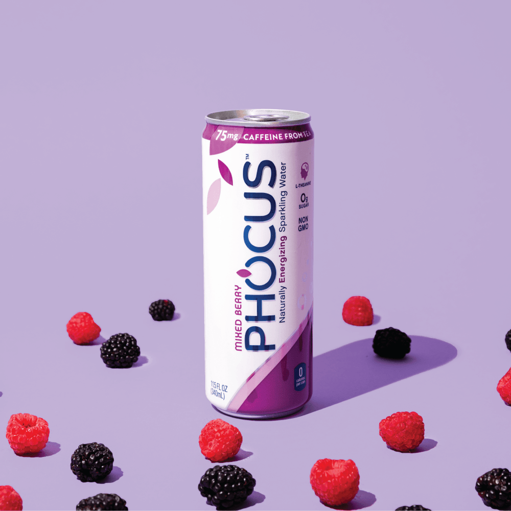 Mixed Berry Caffeinated Sparkling Water